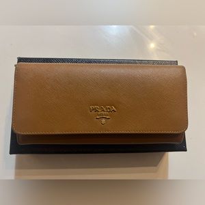 Authentic Prada Saffiano Wallet